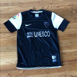 Boy’s Nike Malaga FC jersey